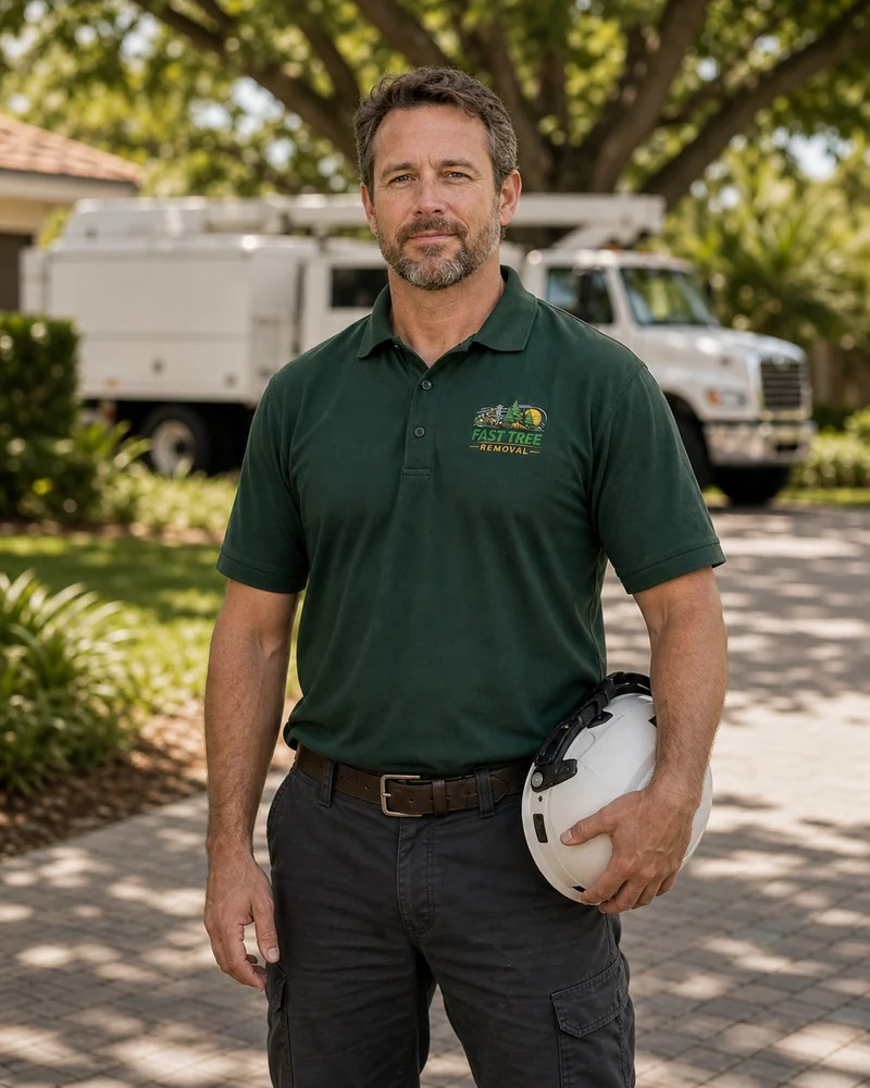 Michael Carter, owner and ISA Certified Arborist at Fast Tree Removal in Tampa Bay